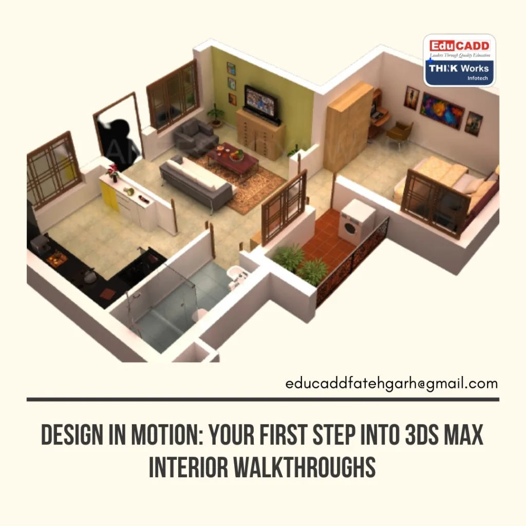 3DS Max Interior Walkthroughs