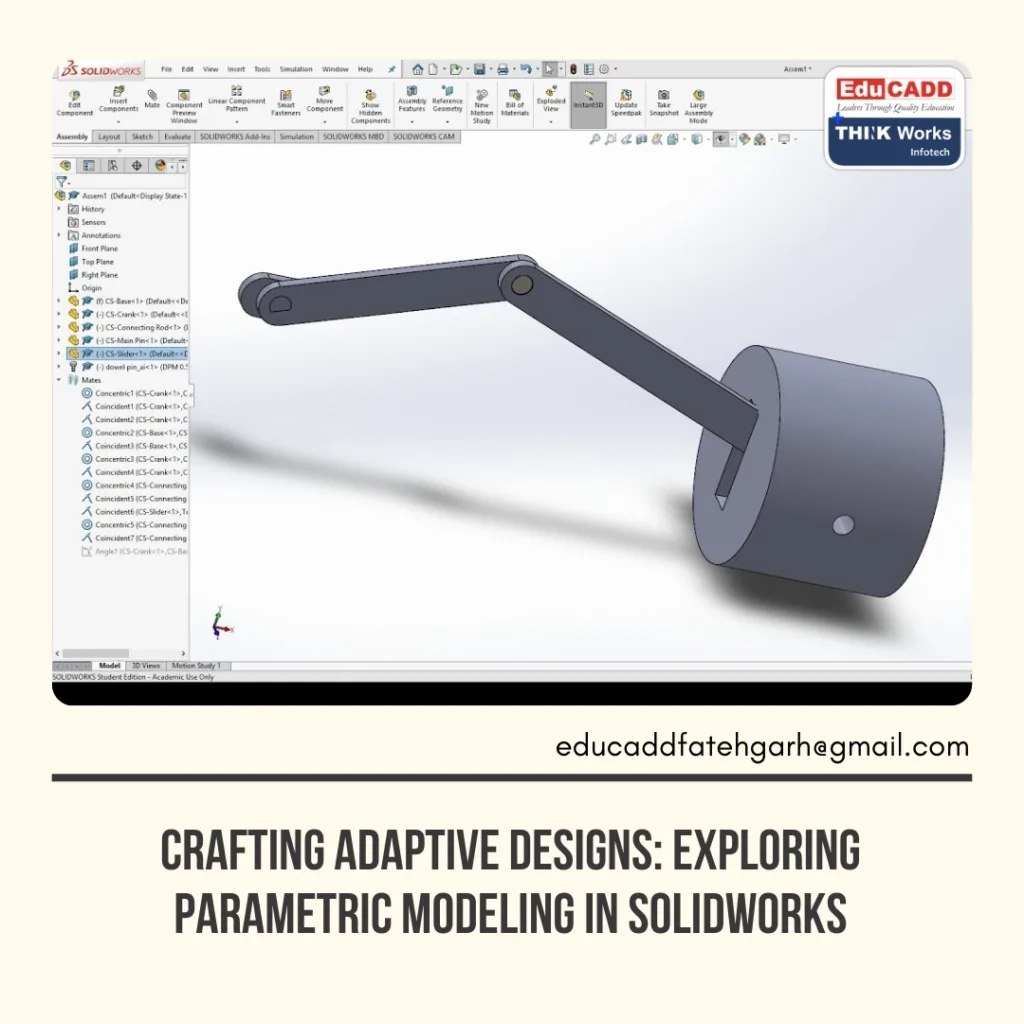 Adaptive Parametric SolidWorks Design